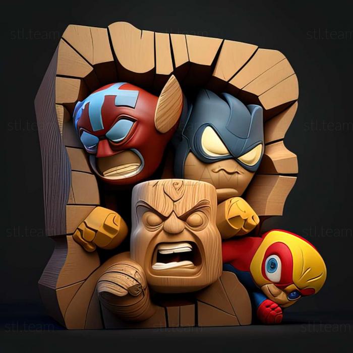 3D модель Гра Marvel Super Hero Squad (STL)